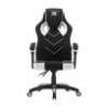 SILLA VORAGO START THE GAME CGC301-WH, TELA, RECLINABLE, NEGRO BLANCO