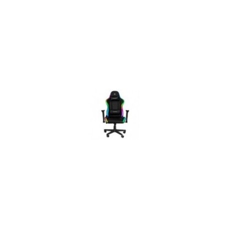 SILLA BALAM RUSH BR-931267, GAMER, ASIENTO ACOLCHADO, NEGRO