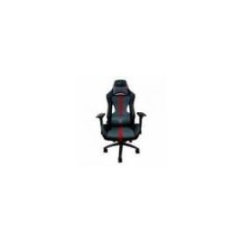 SILLA GAME FACTOR LEATH-AIRE RECLINABLE 4D, METAL NEGRA ROJO CGC650 RD