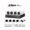 DAHUA KITXVR1B04-I+4B1A21 - KIT DE 4 CANALES DE 2 MEGAPIXELES  DVR COOPER-I WIZSENSE  CON IA  H.265+  4 CAMARAS B1A21 1