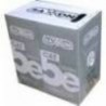BOBINA DE CABLE SAXXON OUTP5ECCA305BC, 305 M, CAT5E, BLANCO, CABLEADO POR UTP, INTERIOR