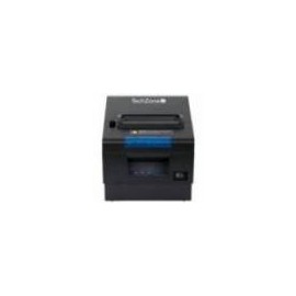 MINIPRINTER TECHZONE TZBE202, TERMICA, 80 MM, USB + SERIAL + ETHERNET + RJ11, ALARMA LUZ Y SONIDO