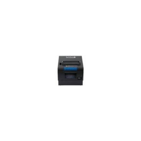 MINIPRINTER TECHZONE TZBE202, TERMICA, 80 MM, USB + SERIAL + ETHERNET + RJ11, ALARMA LUZ Y SONIDO