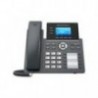 TELEFONO IP 2 PUERTOS DE RED GIGABIT, PANTALLA LCD RETROILUMINADA DE 132X64, 10 TECLAS BLF CONFIGURABLES, GESTION Y APR