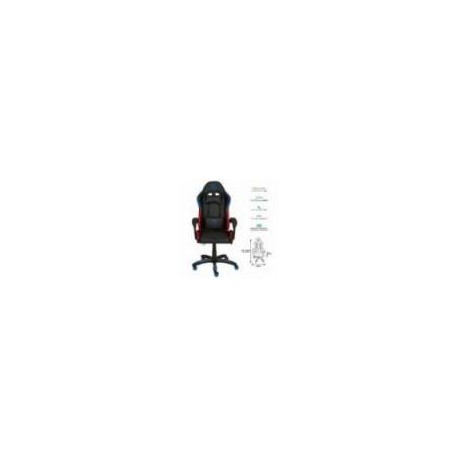 SILLA GAMER NECNON RGB NGS-01 FOAM COJ LUM CAB NEG AZUL NBSGR122RG